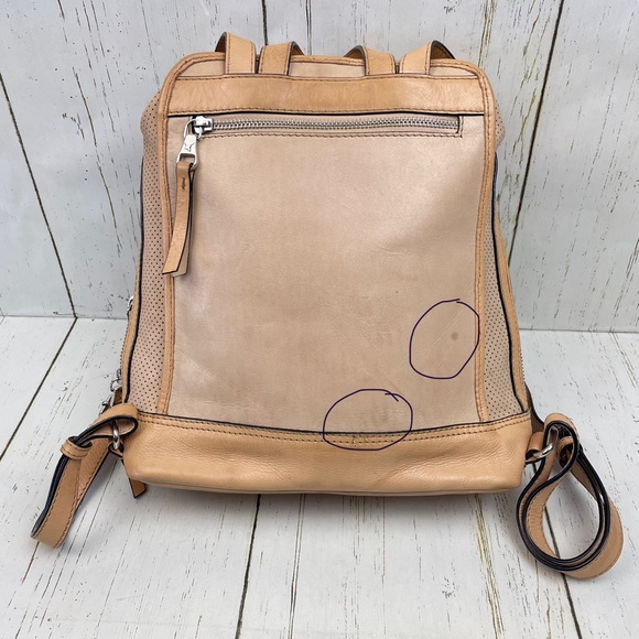 Pikolinos‎ Two-Tone Salinas Leather Backpack - Picture 5 of 16